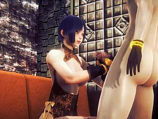 Hardcore Xianglin bangs in uncensored Genshin cosplay