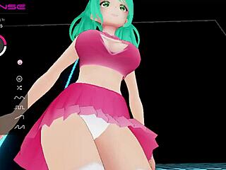 Mystic the magical girl sways her hips for you in this hentai chat.