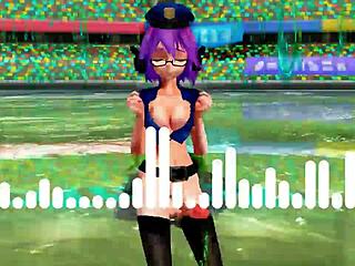 Intense Dance Of The Tail With Two Futanari