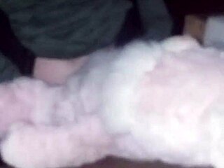 Me Fucking My Bunny Hard in Friend's Garage Tonight