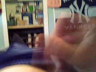 Eighteen-year-old guy still jerks off alone