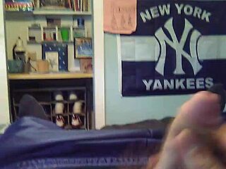 Eighteen-year-old guy still jerks off alone