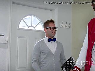 Tutors Reward: Ebony Teens Freeuse with Monster Black Cocks