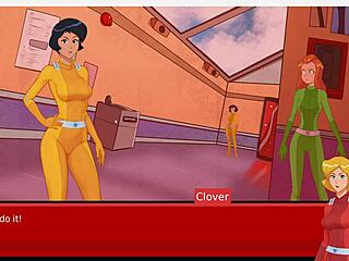 i sneak around spying on paprika while playing the trainer game