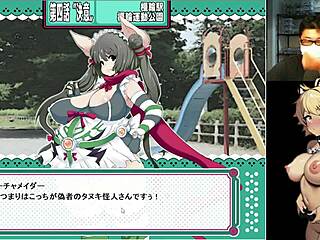 playing poochameida game with tanuki chan punishment 😏