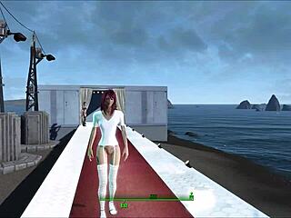 Fallout 4 Fashion Show in Sexy Lingerie