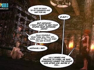 big tits teen sucks big cock in 3d comic