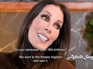 Movie Buff Stepmom & Teen 18+. Who Will Lick First?