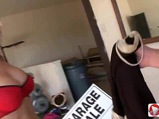 Mellanie Monroe's bbw big tits bounce in hardcore doggy ride with blowjob and big dick cumshots