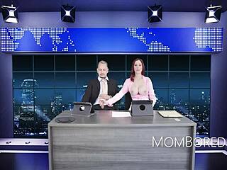 Naked News Women Read News While Being Fucked