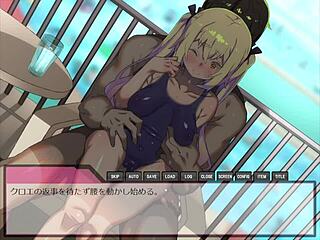 girlfriend bound in training game using all lewd toys part 7