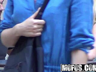 Pervs on Patrol - Sweet Teen Pussy with Destiny Blonde in Hot Action