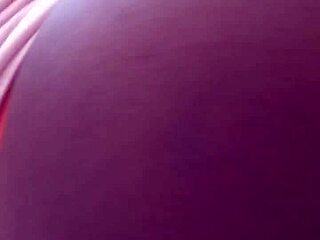 Is the slut playing with her clit while cheating?