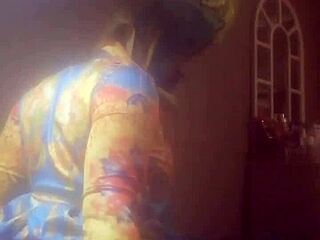 वाह, सेक्सी एबोनी चिप्केचिप बिग ब्लैक कॉक राइड, नैचरल टिट्स बाउंस