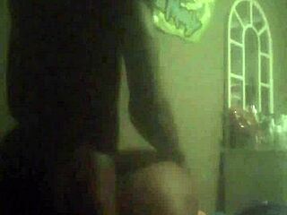 वाह, सेक्सी एबोनी चिप्केचिप बिग ब्लैक कॉक राइड, नैचरल टिट्स बाउंस