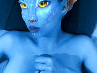 डैम! मैंने अवतार गर्ल को वाइल्ड डॉगी स्टाइल में फक किया!