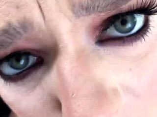 Hot Tiffany Watson Swallows Mark White's Cock Deep Inside Her