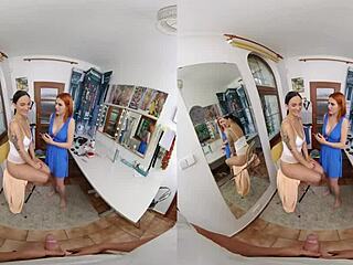 Two Slutty Czech Babes Crave Hardcore VR Fucking Action