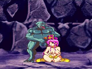 Yo, Queen Axe hentai pornplay ep 5 is wild with dragon quest priest sex parody! 🔥