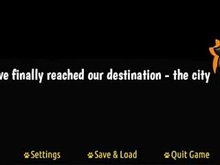 Gay furry engages in christmas yaoi demo with intense actions in anime hentai game