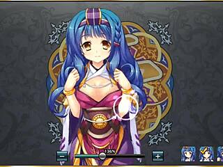 in this gif from makoi hime musou, zhao zhong unifies the land