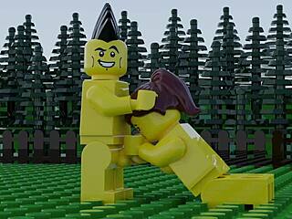 Lego Porn With Sound - ANAL BLOWJOB Pussy Licking!