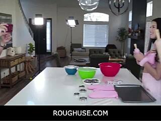 roughuse teen baking show turns into wild fuckin - alex coal n marcus london