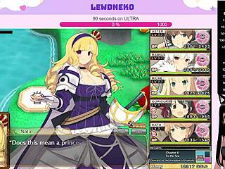 Vtuber Lewdneko Plays Evenicle Part 16 With Moaning Creampie Scenes