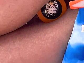 मैं मियामी बीच पर समर रॉब और उसके बिग ब्लैक कॉक के साथ नंगी हुई