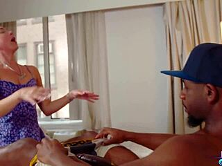 Young teen fucked doggystyle by big cock thug