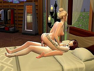 brunette gets ultra fucked in group orgy.