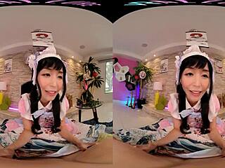 Vrallure, can you handle the art of serving with pigtails babe?