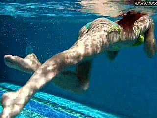 in the water russian woman nicole finds her rhythm