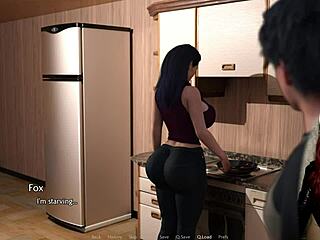 Gamer girl plays an exciting porn game in episode three