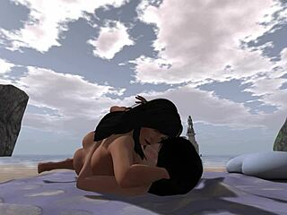 Beach blanket bliss with friends and girlfriends.