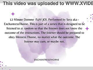 f4m femdom joi-cei session number three of twelve