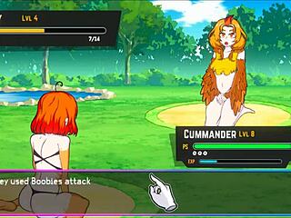 oppaimon hentai pixel game ep 4 battling pervy pokemon monsters