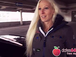 Hot German Cam Angel Gets Fucked Outside on Park Deck. Full Scene at Dates66!