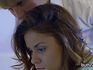 beautiful kitten’s tight anus gets stretched hard by cock