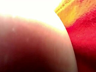 unaware giantess has tiny man hiding in her huge tits