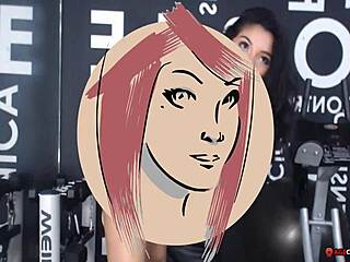 i watch this hot latina do a very dirty workout on webcam, sweatin and grindin