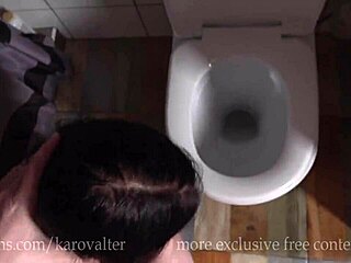 Teen neighbor gets ass fucked hard after shower in part 1