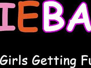 is she a playful cock rider in rainbows from outdoor penetration?