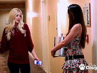 Charlotte Stokely, let’s get wild with Natasha Malkova in this hotel!