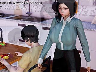 बड़े चूचे और गांड वाली देसी औरत की चुदाई