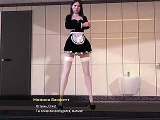 Ever imagined anal sex near the pool in a wild 3D hentai game?