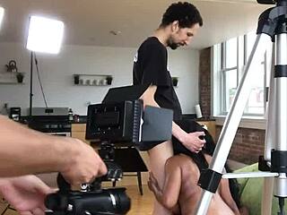 College dorm sluts, ready for a wild interracial orgy?