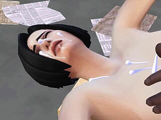 Cheating wife fucks homeless man in front of husband - ddsims