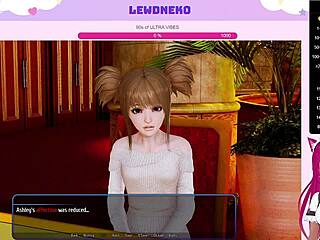 Lewdneko plays harem hotel part 12.