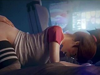 Overwatch Hentai Compilation with Wild Anime Action